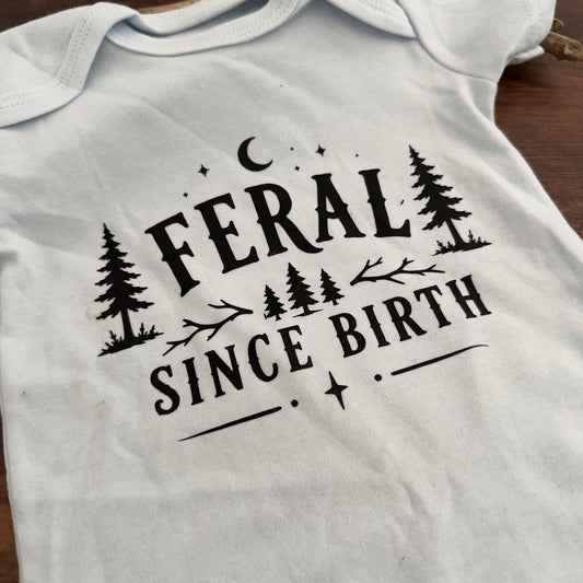 Babybody Feral since Birth hellblau