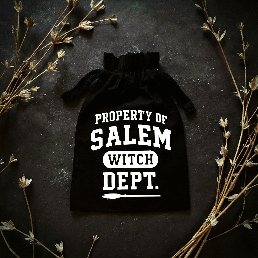 Schmuckbeutel Salem Witch Dept.  Tarotkartenbeutel