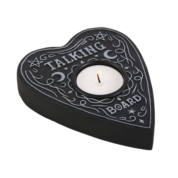 Kerzenhalter Teelichthalter Spirit Board schwarz