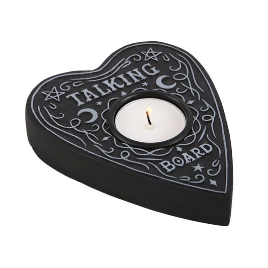 Kerzenhalter Teelichthalter Spirit Board schwarz
