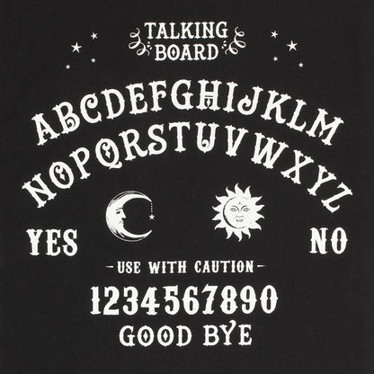 Stoffbeutel Spirit Board schwarz gothic Tragetasche