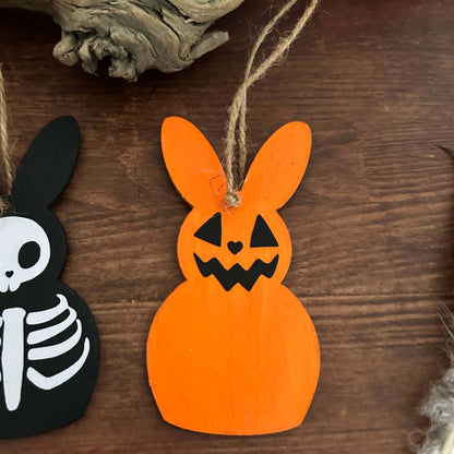 Easterween Holz-Anhänger Hase