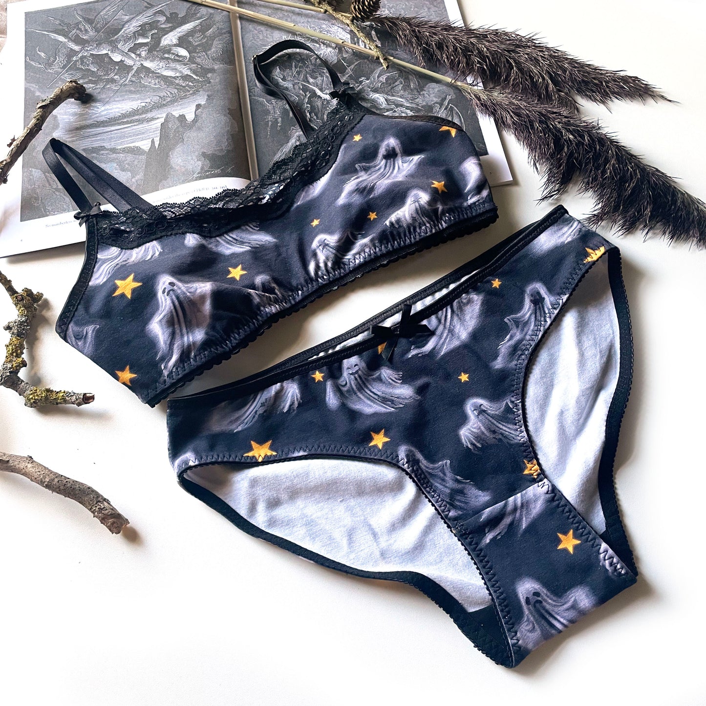 Panties Bikinislip Geister Halloween