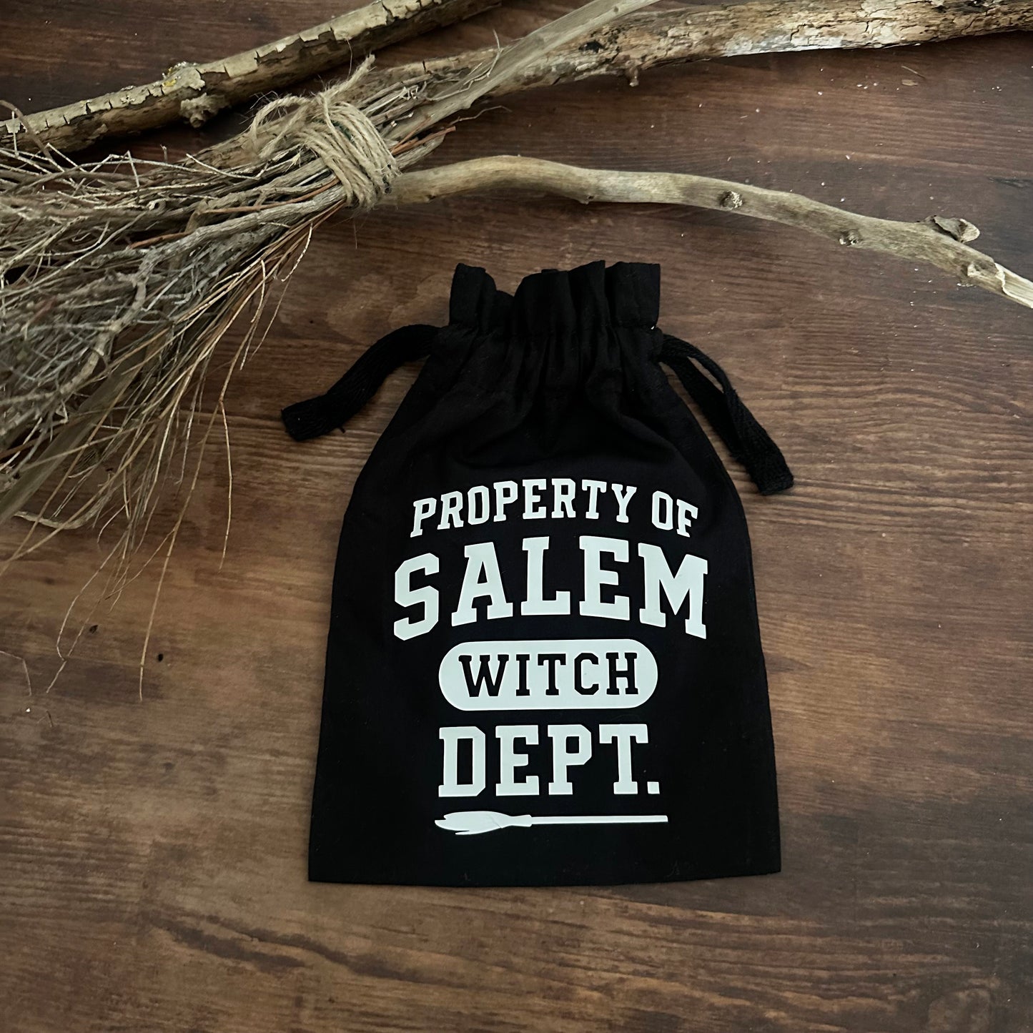 Schmuckbeutel Salem Witch Dept.  Tarotkartenbeutel