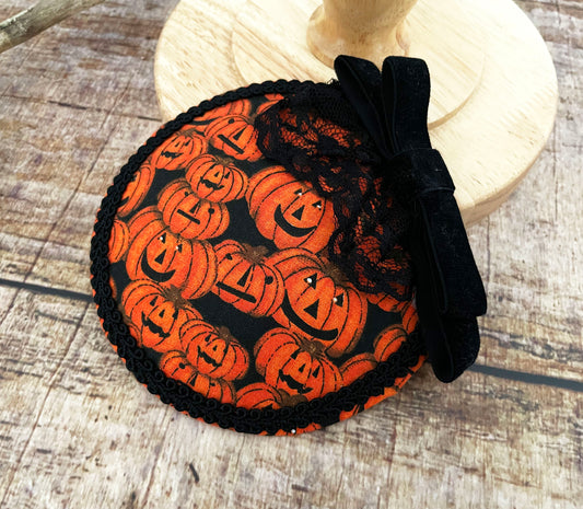 Fascinator Kürbisse Headpiece Halloween