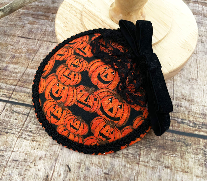 Fascinator Kürbisse Headpiece Halloween