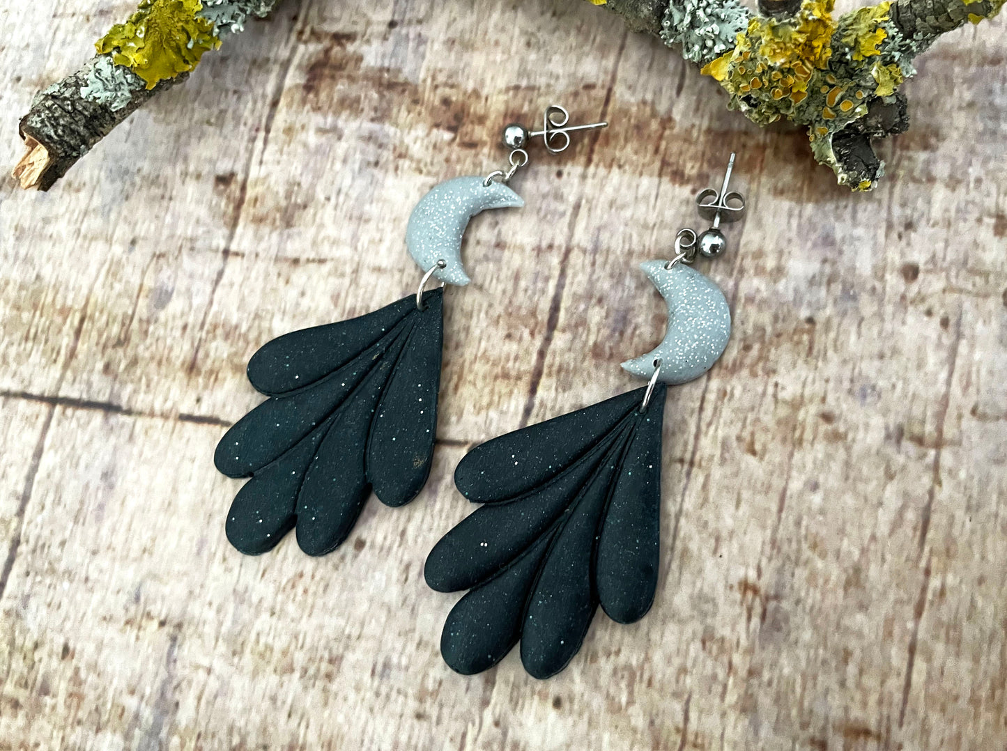 Ohrringe Magic Moon gothic