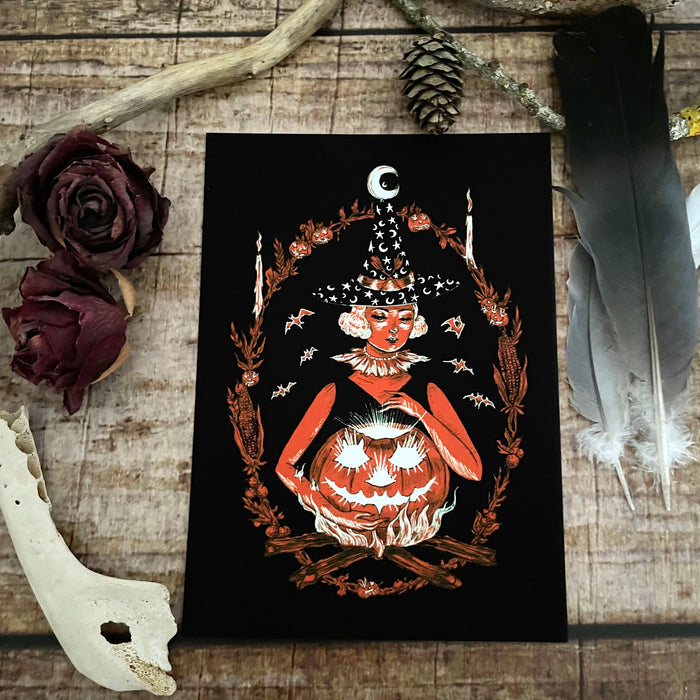 Art Print Witching - Art Print by Mary Syring