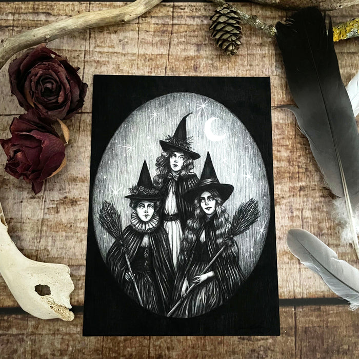 Art Print TOIL AND TROUBLE - Art Print by Caitlin McCarthy