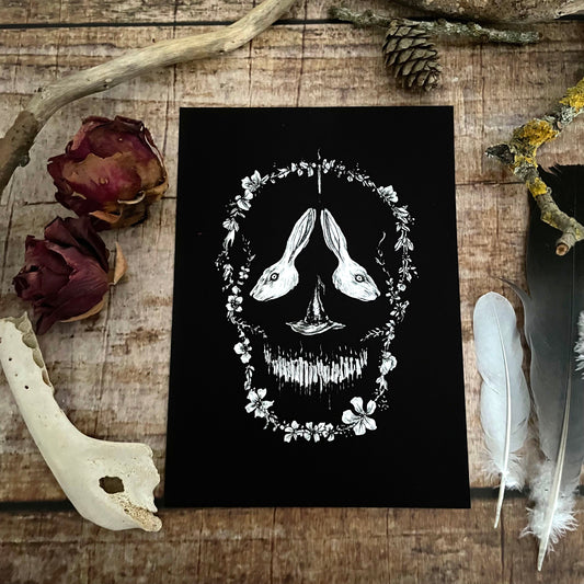 Kunstdruck Witch of the woods  - Art Print by Mary Syring