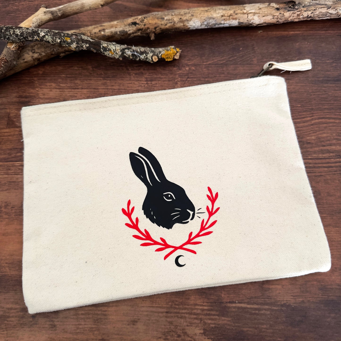 Kosmetiktasche „Into the Woods“ aus Baumwolle Woodsbound