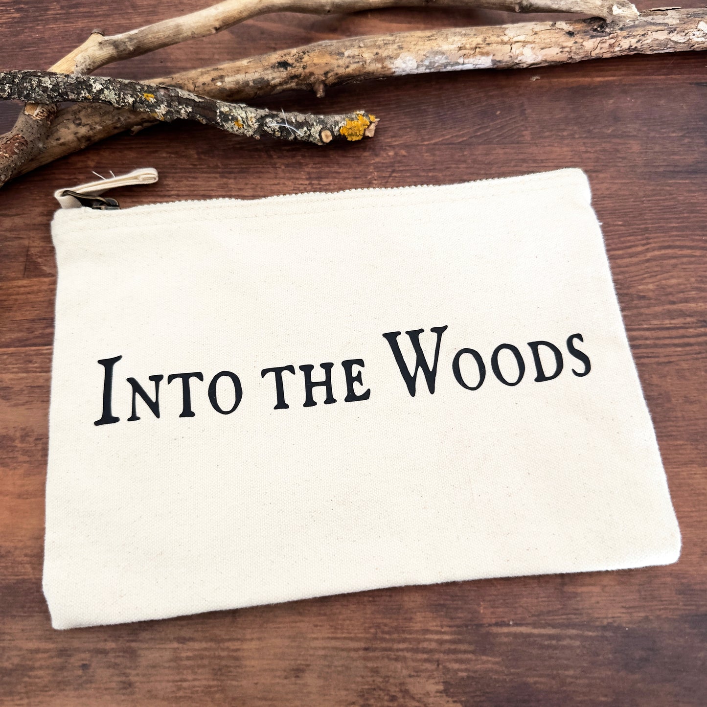 Kosmetiktasche „Into the Woods“ aus Baumwolle Woodsbound