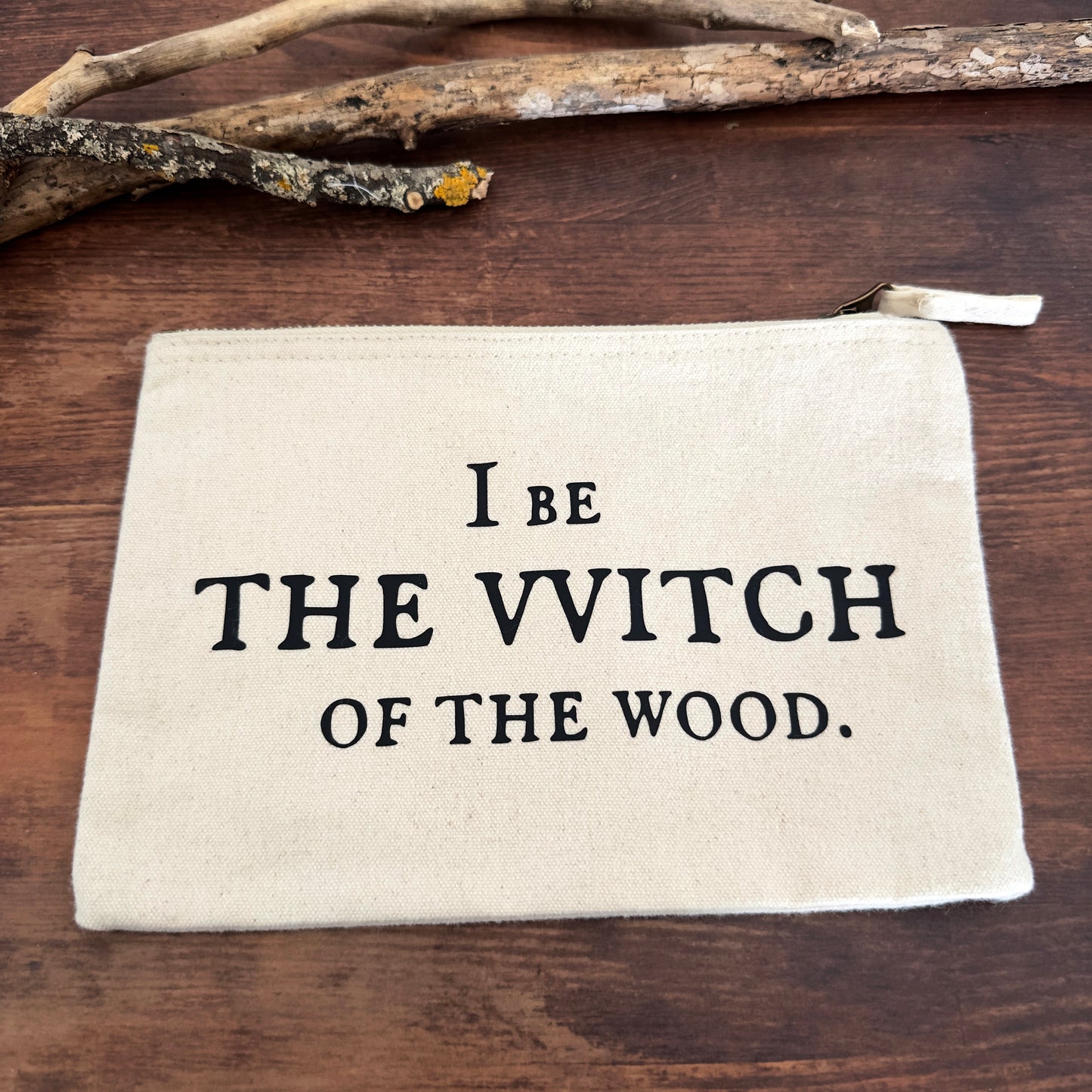 Kosmetiktasche „Witch of the Wood“ aus Baumwolle Woodsbound