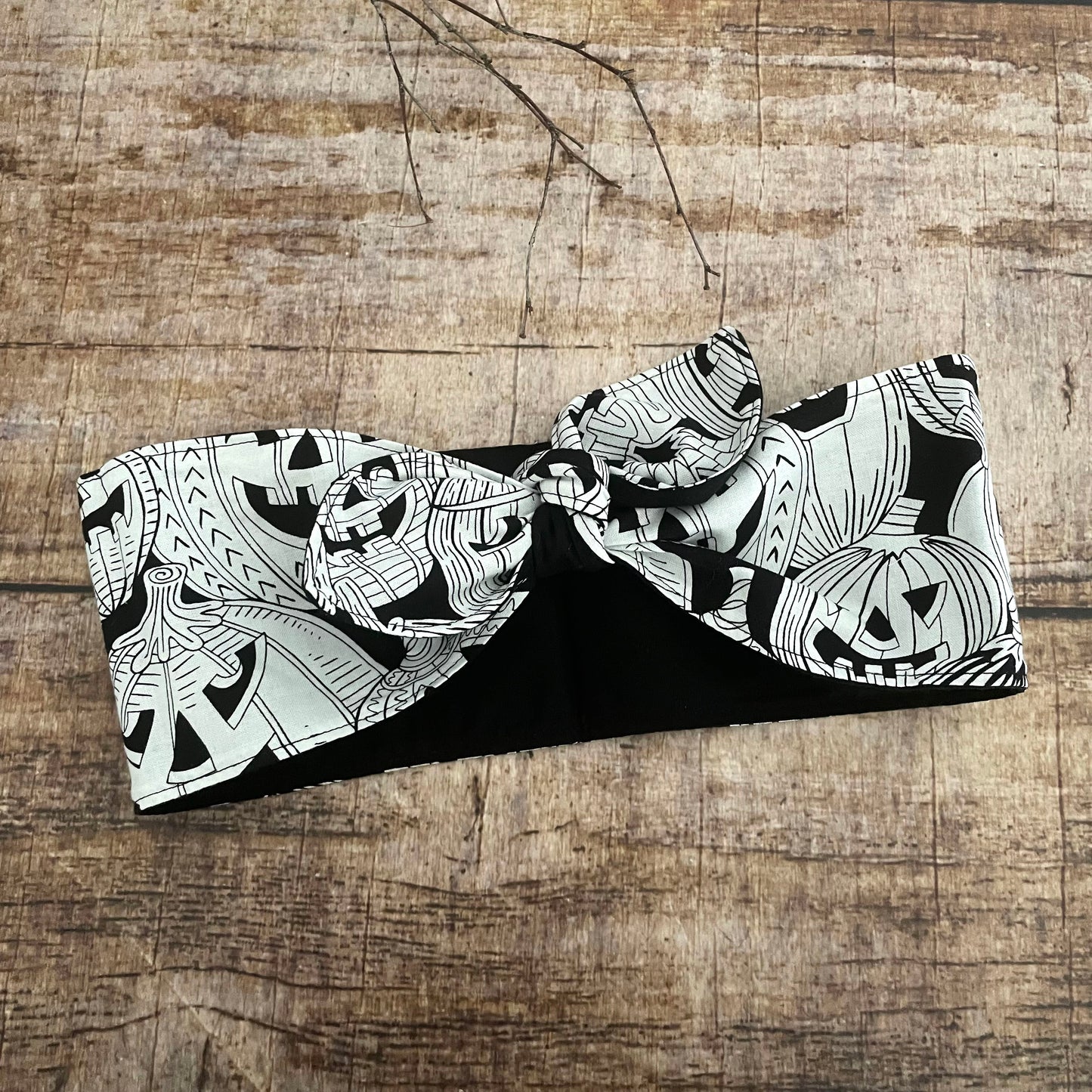 Haarband Rockabilly JACK O' LANTERN Halloween Kürbis
