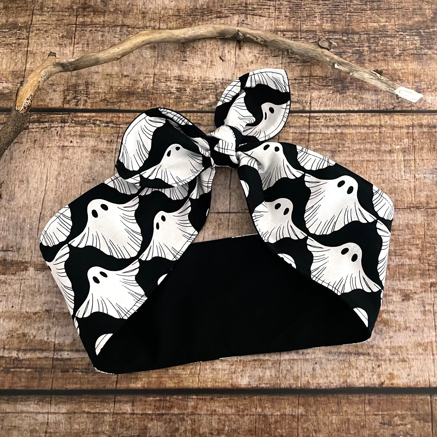 Haarband Geister Halloween Bandana gothic rockabilly