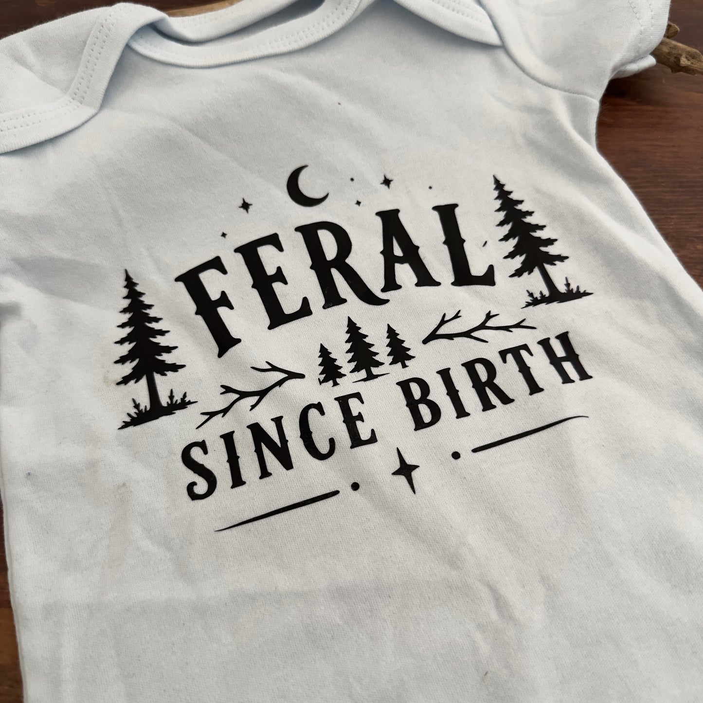 Babybody Feral since Birth hellblau
