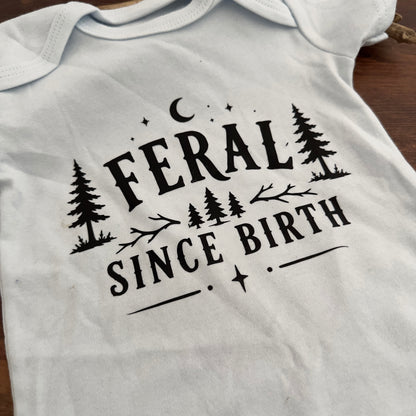 Babybody Feral since Birth hellblau