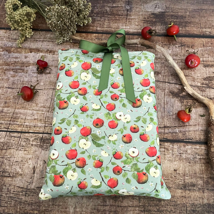 Büchertasche Buchhülle Apple harvest A5 cottagecore