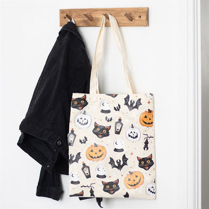Stoffbeutel Spooky Halloween Tragetasche