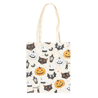 Stoffbeutel Spooky Halloween Tragetasche