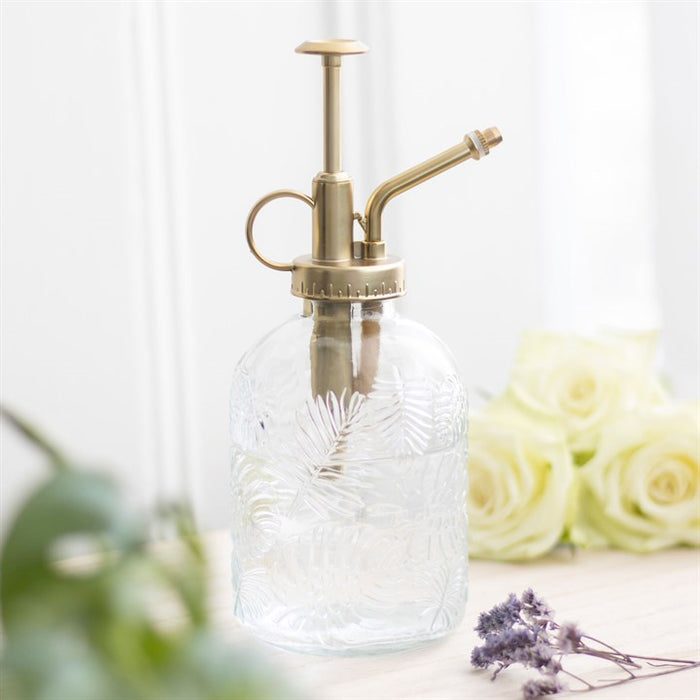 Pflanzensprüher Vintage Greenery Blättermuster 230ml