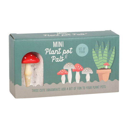 Mini Pflanzenstecker Pilze Fliegenpilz Cottagecore