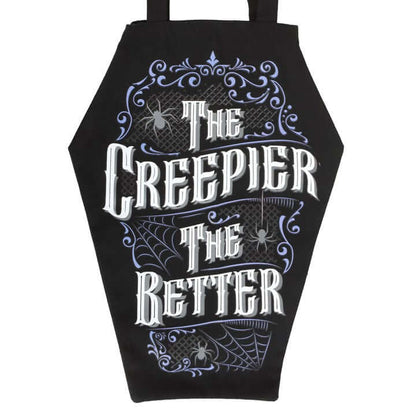 Stoffbeutel The Creepier the The Better Sarg Tragetasche