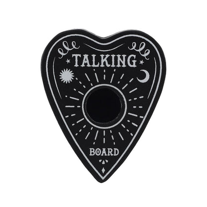 Kerzenhalter Talking Board schwarz Ritualkerze Witch