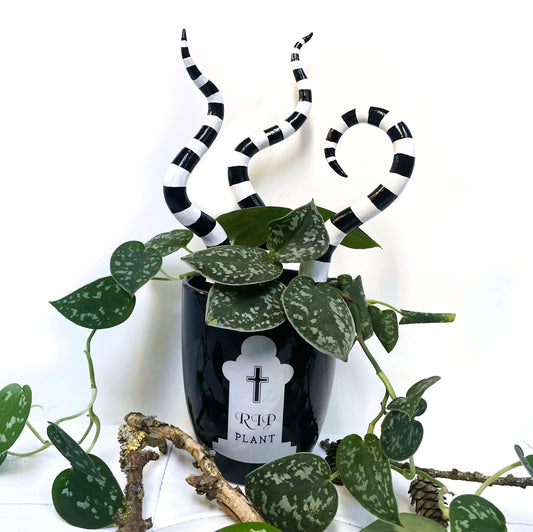 Sandwurm Pflanzenstecker Spooky Plant Decor