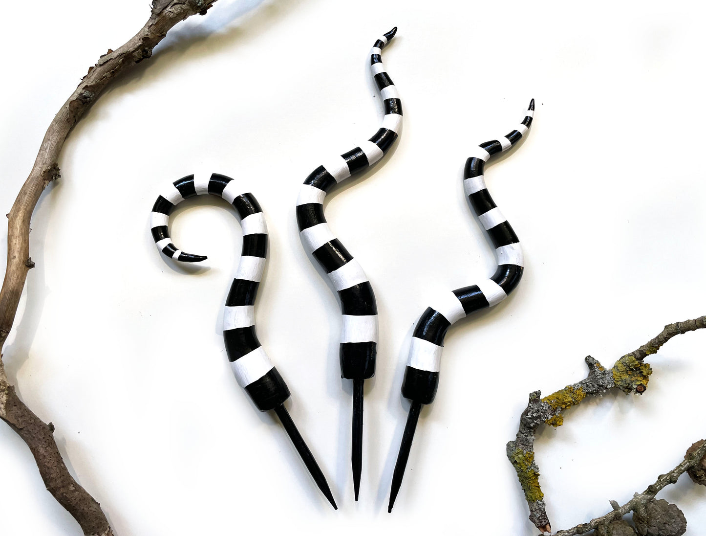 Sandwurm Pflanzenstecker Spooky Plant Decor