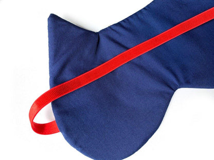 Schlafmaske mit Katzenohren Lovley Stripes Reisemaske - Madness United Shop