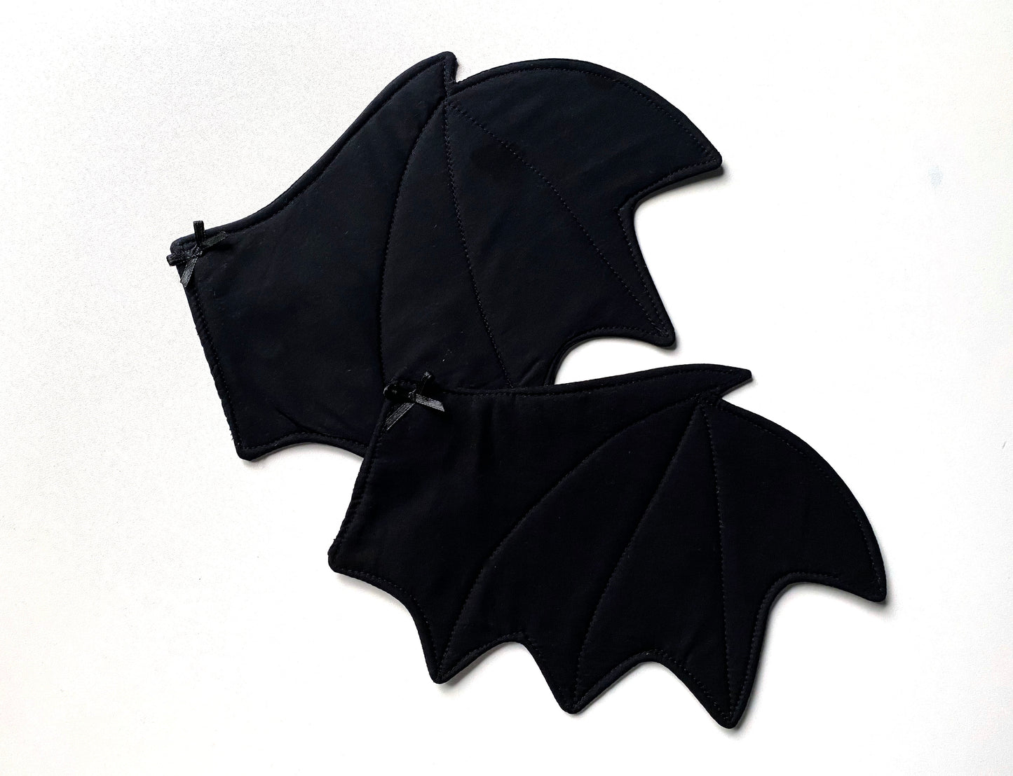 Mug Rugs Untersetzer Fledermaus Flügel Halloween Platzdeckchen