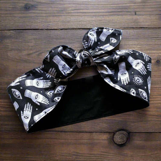 Haarband Rockabilly Fatimas Hand Bandana occult