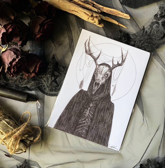 Kunstdruck Wendigo - Art Print by Caitlin McCarthy